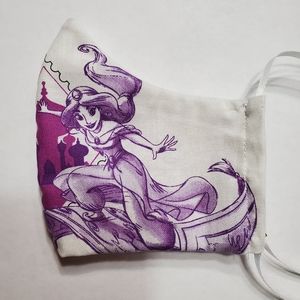 LAST ONE Kid's Disney Princess Jasmine Face Mask